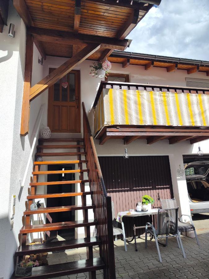 Ferienwohnung Lay Hirschaid Exterior foto